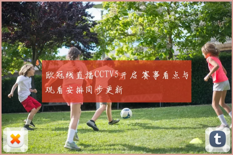 欧冠线直播CCTV5开启 赛事看点与观看安排同步更新